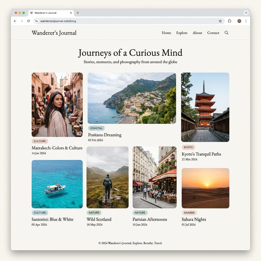 Travel Journal Engine